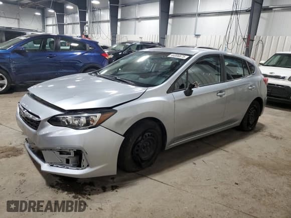 ✅ 2021 Subaru Impreza • VIN: 4S3GTAB66M3704074 • Лот: 44006675. Опубликован ранее на Copart с пробегом 49 809 миль. Бесплатный доступ к архиву аукционных продаж из США и подробный отчёт об истории автомобиля на DreamBid. Изображение 1.