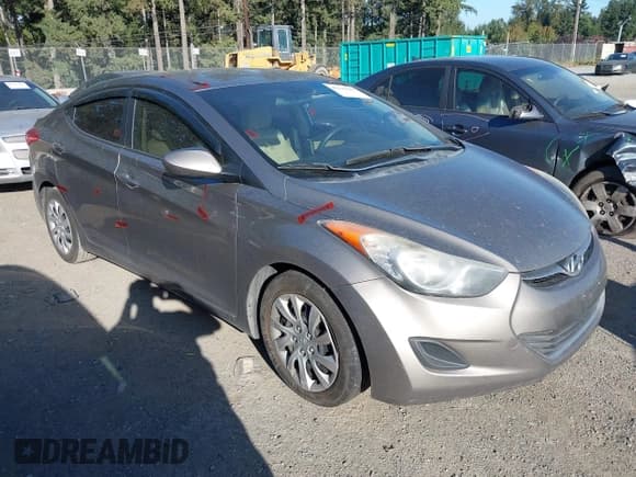 ✅ 2013 Hyundai Elantra Limited • VIN: 5NPDH4AEXDH215986 • Lot: 43225687. Listed on IAAI with 182,063 mi. Free auction sales archive from the USA and detailed vehicle history report at DreamBid. Image 1.