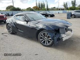 ✅ 2022 Toyota Supra 2.0 • VIN: WZ1DB2C07NW048703 • Lot: 48377114. Listed on Copart with Not provided. Free auction sales archive from the USA and detailed vehicle history report at DreamBid. Image 4.