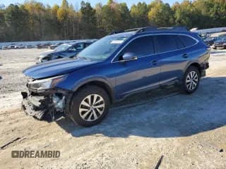 ✅ 2020 Subaru Outback Premium • VIN: 4S4BTAEC3L3145055 • Lot: 91105725. Listed on Copart with 163,394 mi. Free auction sales archive from the USA and detailed vehicle history report at DreamBid. Image 1.
