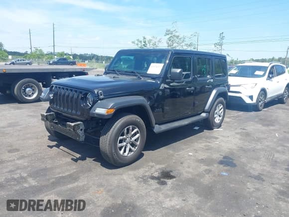 ✅ 2023 Jeep Wrangler Sport S • VIN: 1C4HJXDN5PW671167 • Lot: 42176127. Wystawiony na IAAI z przebiegiem 1 230 mil. Bezpłatny archiwum sprzedaży aukcyjnych z USA i szczegółowy raport historii pojazdu na DreamBid. Zdjęcie 18.
