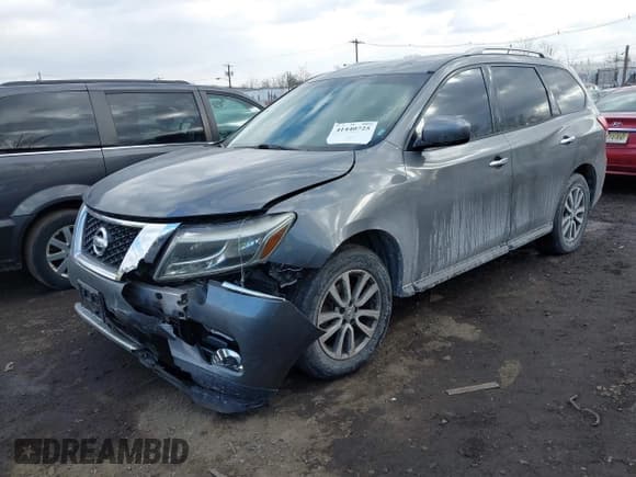 ✅ 2015 Nissan Pathfinder S • VIN: 5N1AR2MN6FC601671 • Лот: 41440725. Опубликован ранее на IAAI с пробегом 174 637 миль. Бесплатный доступ к архиву аукционных продаж из США и подробный отчёт об истории автомобиля на DreamBid. Изображение 2.