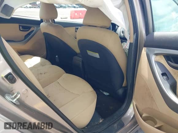 2013 Hyundai Elantra GLS z VIN 5NPDH4AE0DH213650, wystawiony jako IAAI lot #42601822 z przebiegiem 163 693 mil mil oraz . Historia ofert i sprzedaży dostępna na DreamBid. Obrazek 8.