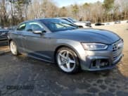 ✅ 2019 Audi A5 Premium • VIN: WAUSNAF5XKA008328 • Lot: 44325014. Listed on Copart with 58,124 mi. Free auction sales archive from the USA and detailed vehicle history report at DreamBid. Image 4.