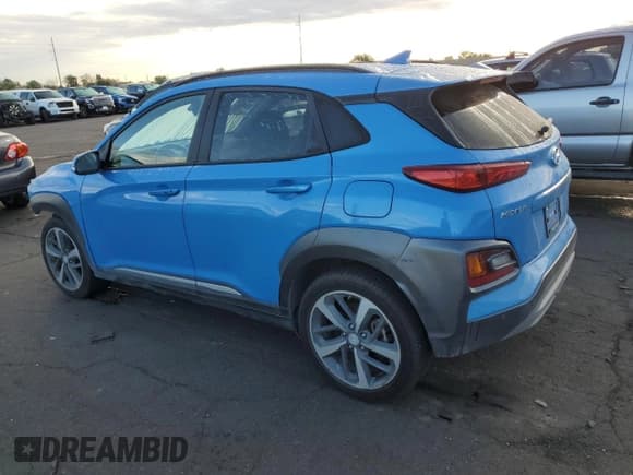 ✅ 2020 Hyundai Kona Ultimate • VIN: KM8K5CA59LU505632 • Lot: 66032974. Listed on Copart with 78,451 mi. Free auction sales archive from the USA and detailed vehicle history report at DreamBid. Image 2.