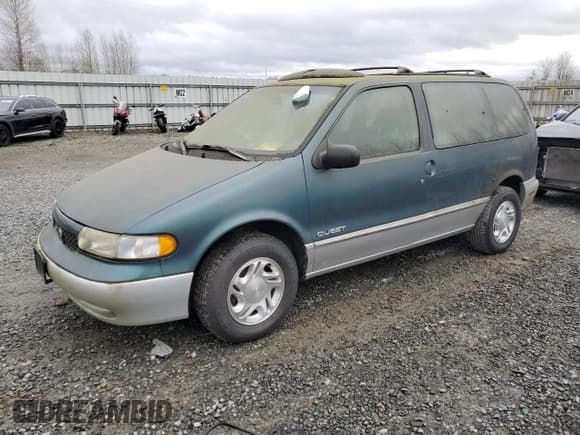 ✅ 1997 Nissan Quest XE • VIN: 4N2DN1118VD815351 • Лот: 49365635. Опубликован ранее на Copart с пробегом 153 583 миль. Бесплатный доступ к архиву аукционных продаж из США и подробный отчёт об истории автомобиля на DreamBid. Изображение 1.