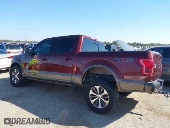 ✅ 2015 Ford F-150 Platinum • VIN: 1FTEW1EG5FFC14195 • Lot: 43489854. Listed on IAAI with 135,610 mi. Free auction sales archive from the USA and detailed vehicle history report at DreamBid. Image 14.