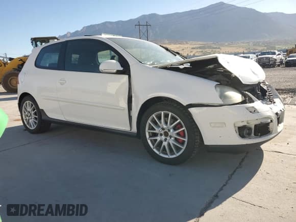 ✅ 2007 Volkswagen Golf GTI • VIN: WVWEV71K27W043259 • Lot: 63714375. Listed on Copart with 210,609 mi. Free auction sales archive from the USA and detailed vehicle history report at DreamBid. Image 4.