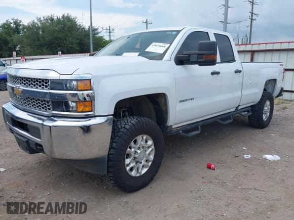 ✅ 2019 Chevrolet Silverado 2500HD Work Truck • VIN: 2GC2KREG0K1194436 • Лот: 43074666. Опубликован ранее на IAAI с пробегом 55 347 миль. Бесплатный доступ к архиву аукционных продаж из США и подробный отчёт об истории автомобиля на DreamBid. Изображение 2.
