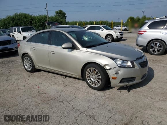 ✅ 2013 Chevrolet Cruze ECO • VIN: 1G1PH5SB6D7164815 • Lot: 65398505. Listed on Copart with 162,697 mi. Free auction sales archive from the USA and detailed vehicle history report at DreamBid. Image 4.