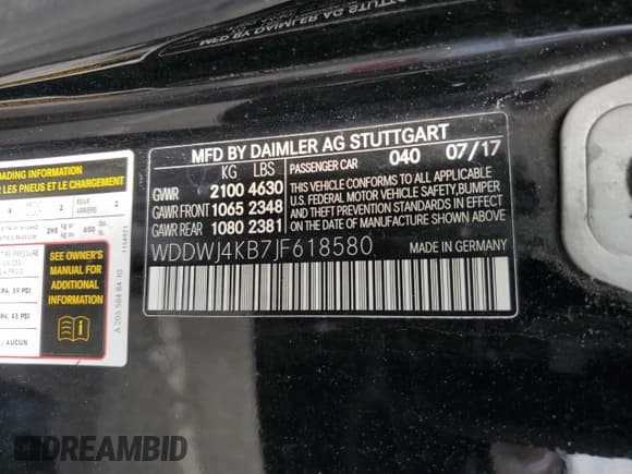 ✅ 2018 Mercedes-Benz C 300 • VIN: WDDWJ4KB7JF618580 • Lot: 63664805. Listed on Copart with Not provided. Free auction sales archive from the USA and detailed vehicle history report at DreamBid. Image 13.