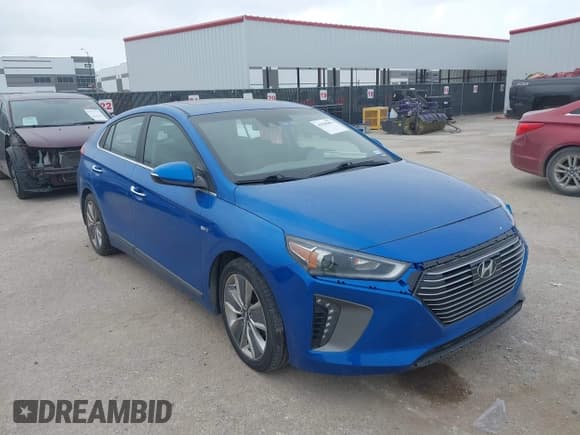 ✅ 2017 Hyundai Ioniq Limited • VIN: KMHC05LC2HU020444 • Лот: 43505051. Опубликован ранее на IAAI с пробегом 74 895 миль. Бесплатный доступ к архиву аукционных продаж из США и подробный отчёт об истории автомобиля на DreamBid. Изображение 1.