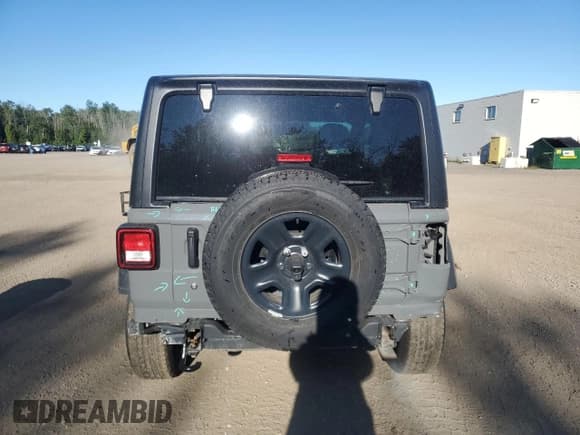 ✅ 2022 Jeep Wrangler Willys • VIN: 1C4GJXANXNW173513 • Lot: 67620405. Listed on Copart with 38,248 mi. Free auction sales archive from the USA and detailed vehicle history report at DreamBid. Image 6.