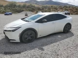 2023 Toyota Prius LE with VIN JTDADABU9P3004975, listed as a Copart auction lot 67077225 with 94,521 mi miles and Salvage title. Bid and sale history available at DreamBid. Image 1.