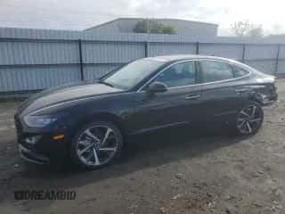 2022 Hyundai Sonata SEL Plus with VIN KMHL44J29NA210571, listed as a Copart auction lot 69759272 with 28 mi miles and . Bid and sale history available at DreamBid. Image 1.