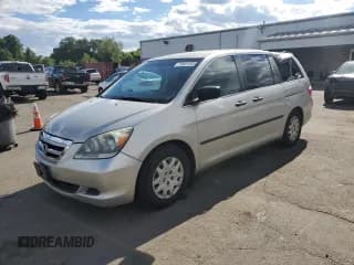 ✅ 2005 Honda Odyssey LX • VIN: 5FNRL38245B026843 • Лот: 70461505. Опубликован ранее на Copart с пробегом 187 080 миль. Бесплатный доступ к архиву аукционных продаж из США и подробный отчёт об истории автомобиля на DreamBid. Изображение 1.