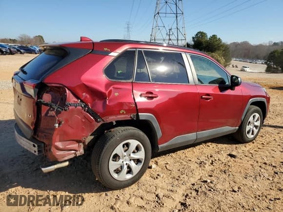 ✅ 2019 Toyota RAV4 LE • VIN: JTMH1RFV2KD508568 • Lot: 91985875. Listed on Copart with 76,349 mi. Free auction sales archive from the USA and detailed vehicle history report at DreamBid. Image 3.