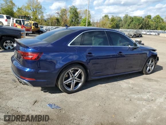 ✅ 2019 Audi S4 • VIN: WAUA4AF46KA097997 • Lot: 73131964. Wystawiony na Copart z przebiegiem 54 566 mil. Bezpłatny archiwum sprzedaży aukcyjnych z USA i szczegółowy raport historii pojazdu na DreamBid. Zdjęcie 3.