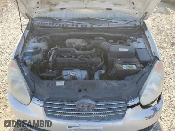 2007 Hyundai Accent GLS с VIN KMHCN46C57U120849, выставлен на аукционе Copart как лот 77778604 с пробегом 203 426 миль миль и Списание • Salvage title. История ставок и продаж доступна на DreamBid. Изображение 11.