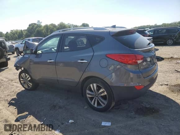 2014 Hyundai Tucson SE z VIN KM8JUCAG8EU849388, wystawiony jako Copart lot #68346055 z przebiegiem Nie podano mil oraz Czysty tytuł • Clean title. Historia ofert i sprzedaży dostępna na DreamBid. Obrazek 2.