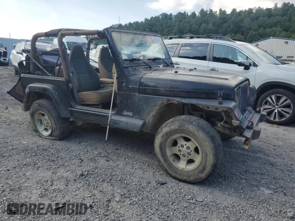 ✅ 2000 Jeep Wrangler Sahara • VIN: 1J4FA59SXYP753332 • Лот: 65791205. Опубликован ранее на Copart с пробегом 142 868 миль. Бесплатный доступ к архиву аукционных продаж из США и подробный отчёт об истории автомобиля на DreamBid. Изображение 4.