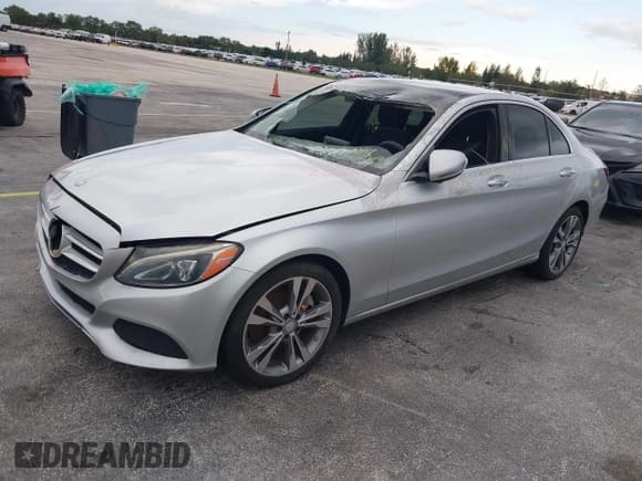 ✅ 2016 Mercedes-Benz C 300 • VIN: 55SWF4JB2GU150718 • Lot: 43333263. Listed on IAAI with Not provided. Free auction sales archive from the USA and detailed vehicle history report at DreamBid. Image 2.