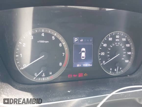 2016 Hyundai Sonata 2.4L z VIN 5NPE24AF0GH395112, wystawiony jako IAAI lot #42568193 z przebiegiem 103 612 mil mil oraz . Historia ofert i sprzedaży dostępna na DreamBid. Obrazek 7.