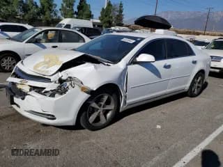 ✅ 2012 Chevrolet Malibu 1LT • VIN: 1G1ZC5E08CF387721 • Lot: 80320644. Listed on Copart with 136,749 mi. Free auction sales archive from the USA and detailed vehicle history report at DreamBid. Image 1.