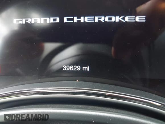 ✅ 2020 Jeep Grand Cherokee Overland • VIN: 1C4RJFCGXLC177237 • Lot: 42626486. Listed on IAAI with 39,629 mi. Free auction sales archive from the USA and detailed vehicle history report at DreamBid. Image 7.