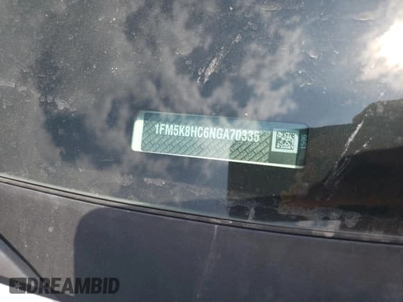 ✅ 2022 Ford Explorer Platinum • VIN: 1FM5K8HC6NGA70335 • Lot: 68748524. Wystawiony na Copart z przebiegiem 58 767 mil. Bezpłatny archiwum sprzedaży aukcyjnych z USA i szczegółowy raport historii pojazdu na DreamBid. Zdjęcie 13.