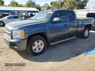 2013 Chevrolet Silverado 1500 LTZ with VIN 1GCRKTE7XDZ372908, listed as a Copart auction lot 81836595 with 74,456 mi miles and Salvage title. Bid and sale history available at DreamBid. Image 1.
