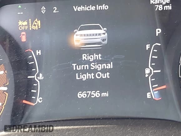 ✅ 2022 Jeep Compass Limited • VIN: 3C4NJDCB3NT201019 • Lot: 42924597. Listed on IAAI with 66,756 mi. Free auction sales archive from the USA and detailed vehicle history report at DreamBid. Image 15.