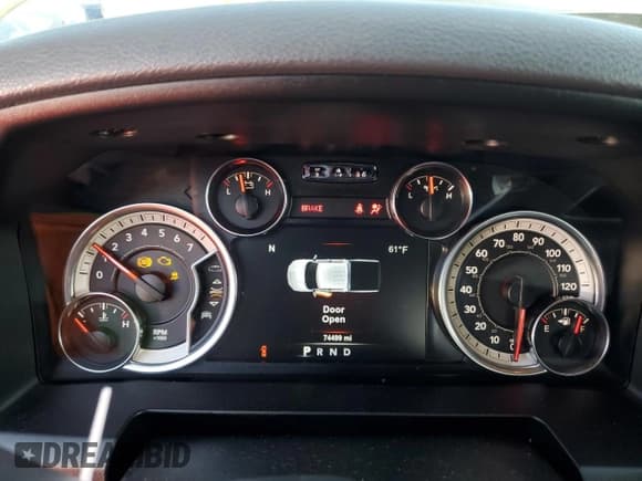 ✅ 2017 Ram 1500 Big Horn • VIN: 3C6RR7LT1HG794002 • Lot: 48378315. Listed on Copart with 74,499 mi. Free auction sales archive from the USA and detailed vehicle history report at DreamBid. Image 9.