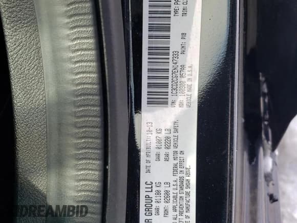 ✅ 2014 Dodge Avenger SXT • VIN: 1C3CDZCG7EN147333 • Лот: 43541465. Опубликован ранее на Copart с пробегом 126 629 миль. Бесплатный доступ к архиву аукционных продаж из США и подробный отчёт об истории автомобиля на DreamBid. Изображение 12.