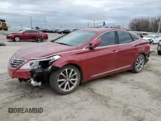 2016 Hyundai Azera z VIN KMHFG4JG5GA509977, wystawiony jako Copart lot #47833055 z przebiegiem Nie podano mil oraz Szkoda całkowita • Salvage title. Historia ofert i sprzedaży dostępna na DreamBid. Obrazek 1.