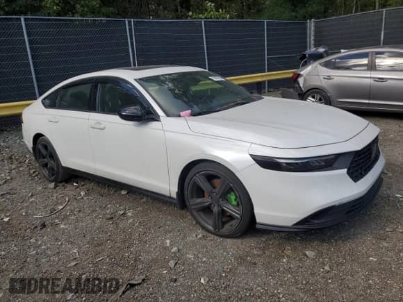 2023 Honda Accord Sport-L с VIN 1HGCY2F74PA056308, выставлен на аукционе Copart как лот 70907925 с пробегом 49 386 миль миль и Списание • Salvage title. История ставок и продаж доступна на DreamBid. Изображение 4.
