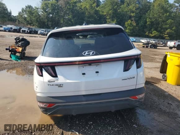 2023 Hyundai Tucson Blue z VIN KM8JBCA11PU101974, wystawiony jako Copart lot #69469755 z przebiegiem Nie podano mil oraz Szkoda całkowita • Salvage title. Historia ofert i sprzedaży dostępna na DreamBid. Obrazek 6.