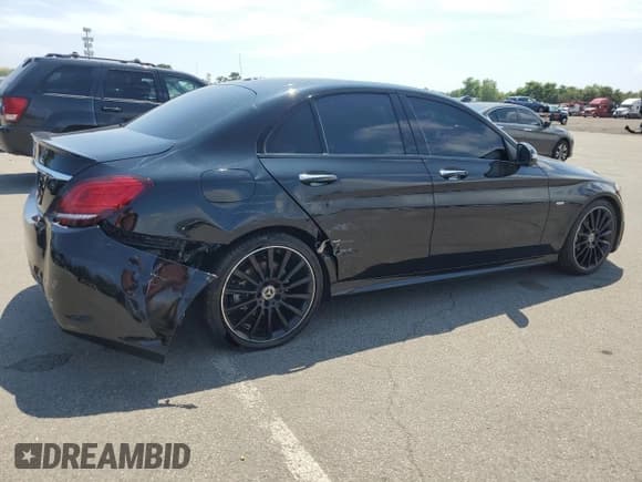 ✅ 2021 Mercedes-Benz C 300 • VIN: W1KWF8DBXMR635723 • Lot: 64597665. Listed on Copart with 46,096 mi. Free auction sales archive from the USA and detailed vehicle history report at DreamBid. Image 3.