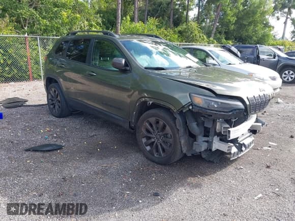 ✅ 2021 Jeep Cherokee Latitude Lux • VIN: 1C4PJLMN0MD119927 • Lot: 43340509. Wystawiony na IAAI z przebiegiem 61 489 mil. Bezpłatny archiwum sprzedaży aukcyjnych z USA i szczegółowy raport historii pojazdu na DreamBid. Zdjęcie 1.