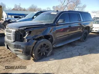 ✅ 2015 Chevrolet Suburban LS • VIN: 1GNSCHKC9FR113138 • Lot: 47116765. Listed on Copart with 196,796 mi. Free auction sales archive from the USA and detailed vehicle history report at DreamBid. Image 1.