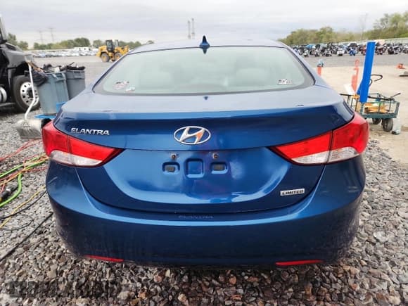 ✅ 2013 Hyundai Elantra GLS • VIN: KMHDH4AE3DU980751 • Lot: 86332485. Listed on Copart with Not provided. Free auction sales archive from the USA and detailed vehicle history report at DreamBid. Image 6.