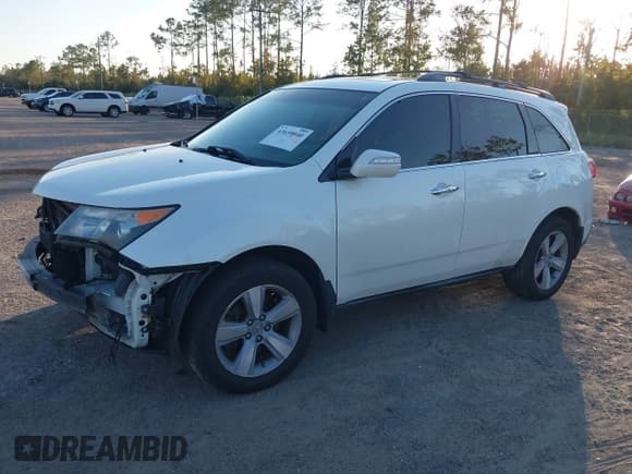 ✅ 2013 Acura MDX Technology • VIN: 2HNYD2H32DH520827 • Lot: 43659040. Listed on IAAI with 169,700 mi. Free auction sales archive from the USA and detailed vehicle history report at DreamBid. Image 2.
