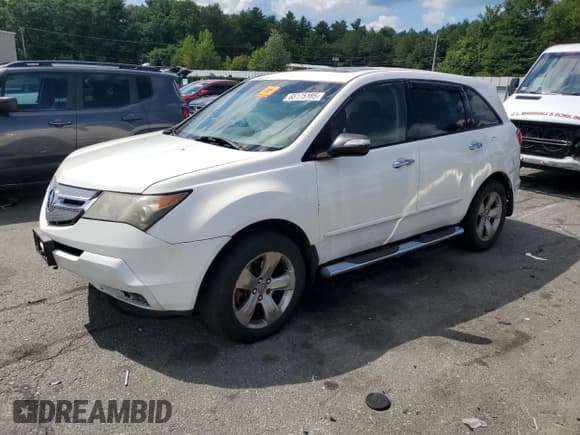 ✅ 2008 Acura MDX Sport • VIN: 2HNYD28558H537239 • Lot: 65175185. Wystawiony na Copart z przebiegiem 133 288 mil. Bezpłatny archiwum sprzedaży aukcyjnych z USA i szczegółowy raport historii pojazdu na DreamBid. Zdjęcie 1.
