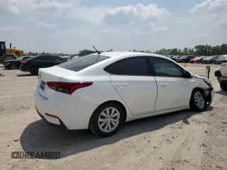 2020 Hyundai Accent SE z VIN 3KPC24A68LE125311, wystawiony jako Copart lot #66788814 z przebiegiem 43 980 mil mil oraz Szkoda całkowita • Salvage title. Historia ofert i sprzedaży dostępna na DreamBid. Obrazek 3.