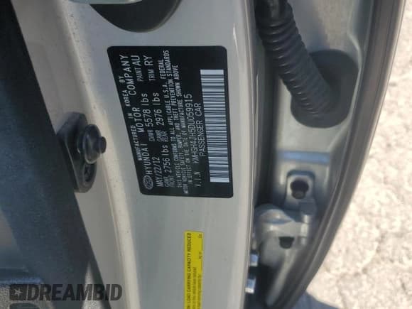 ✅ 2013 Hyundai Equus Signature • VIN: KMHGH4JH5DU059915 • Lot: 69230075. Listed on Copart with 105,084 mi. Free auction sales archive from the USA and detailed vehicle history report at DreamBid. Image 13.