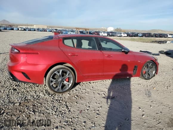 ✅ 2018 Kia Stinger GT2 • VIN: KNAE55LC5J6019925 • Лот: 90934645. Опубликован ранее на Copart с пробегом 49 584 миль. Бесплатный доступ к архиву аукционных продаж из США и подробный отчёт об истории автомобиля на DreamBid. Изображение 3.