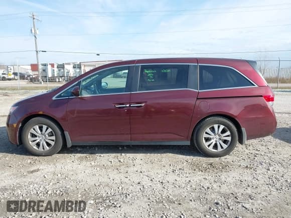 ✅ 2016 Honda Odyssey EX-L • VIN: 5FNRL5H67GB083846 • Lot: 43668226. Listed on IAAI with 93,212 mi. Free auction sales archive from the USA and detailed vehicle history report at DreamBid. Image 14.