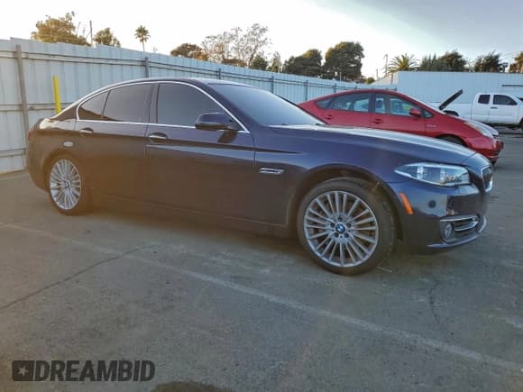 ✅ 2014 BMW 5 Series 550i • VIN: WBAKN9C51ED000981 • Lot: 93789265. Listed on Copart with 92,655 mi. Free auction sales archive from the USA and detailed vehicle history report at DreamBid. Image 4.