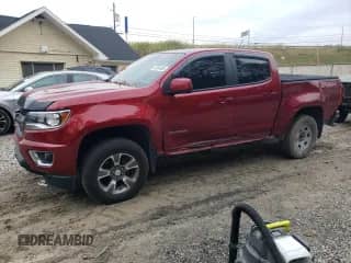 2018 Chevrolet Colorado 4WD Z71 z VIN 1GCGTDEN8J1126345, wystawiony jako Copart lot #83864895 z przebiegiem 54 969 mil mil oraz Szkoda całkowita • Salvage title. Historia ofert i sprzedaży dostępna na DreamBid. Obrazek 1.