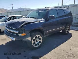 2006 Chevrolet Tahoe LS с VIN 1GNEC13Z56J101509, выставлен на аукционе Copart как лот 74719514 с пробегом Не указан миль и Списание • Salvage title. История ставок и продаж доступна на DreamBid. Изображение 1.